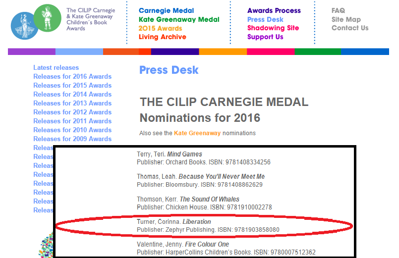 Carnegie Nominations Liberation screenshot All